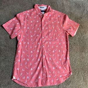 Little sail boat - button down top